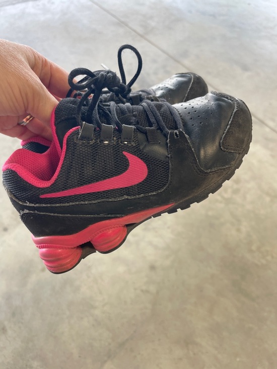 Nike Other - Nike Shox Baby Girl Pink Black Toddler Size 11C